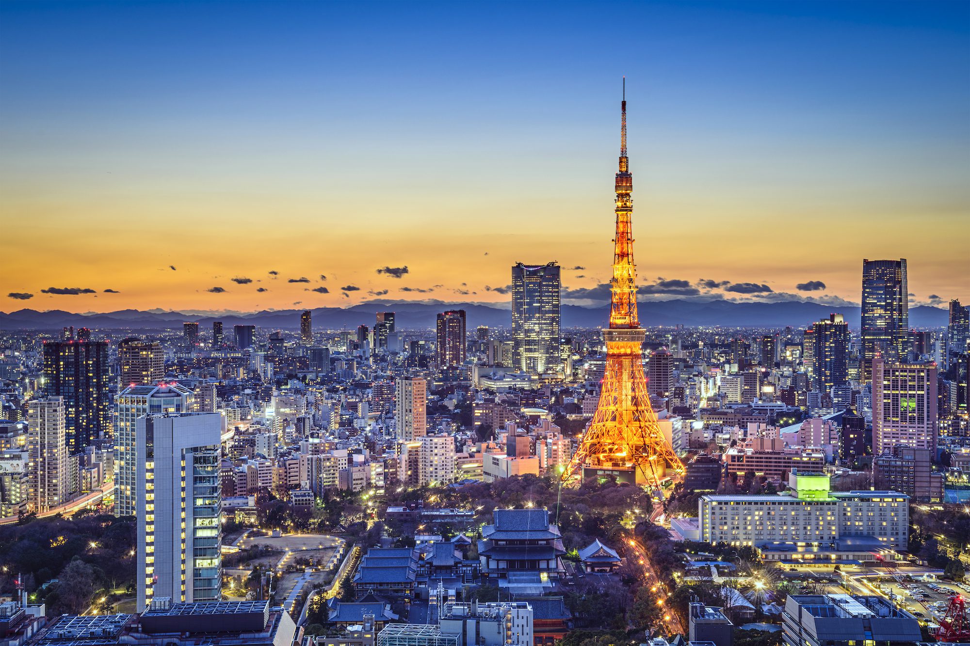 Tokyo Japan City Skyline